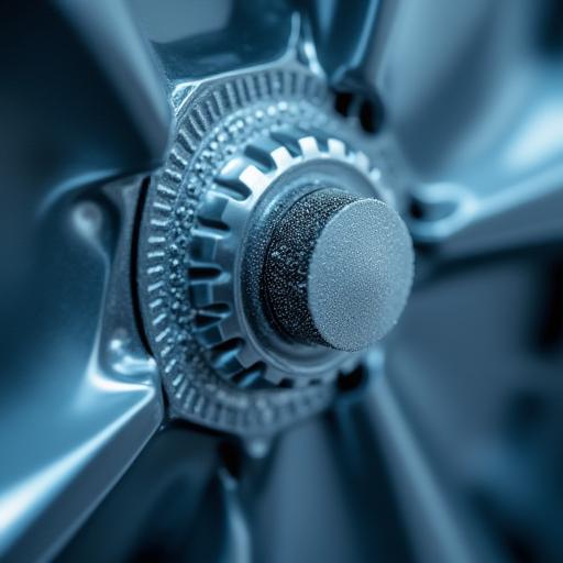 Soft touch rotor close-up